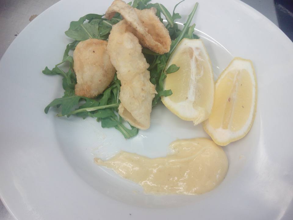 DIY Salt and pepper squid with Aioli